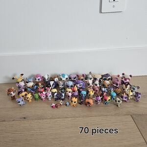 Littlest Pet Shop Collection 70 Piece Lot